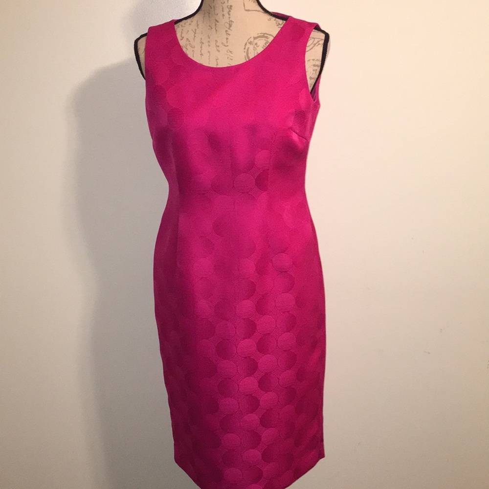 Lovely Pink Textured Dress by JONES STUDIO
